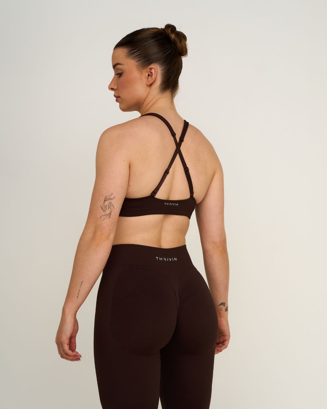 Elevate™ Sculpting Medium Impact Multiway Bra | Coffee