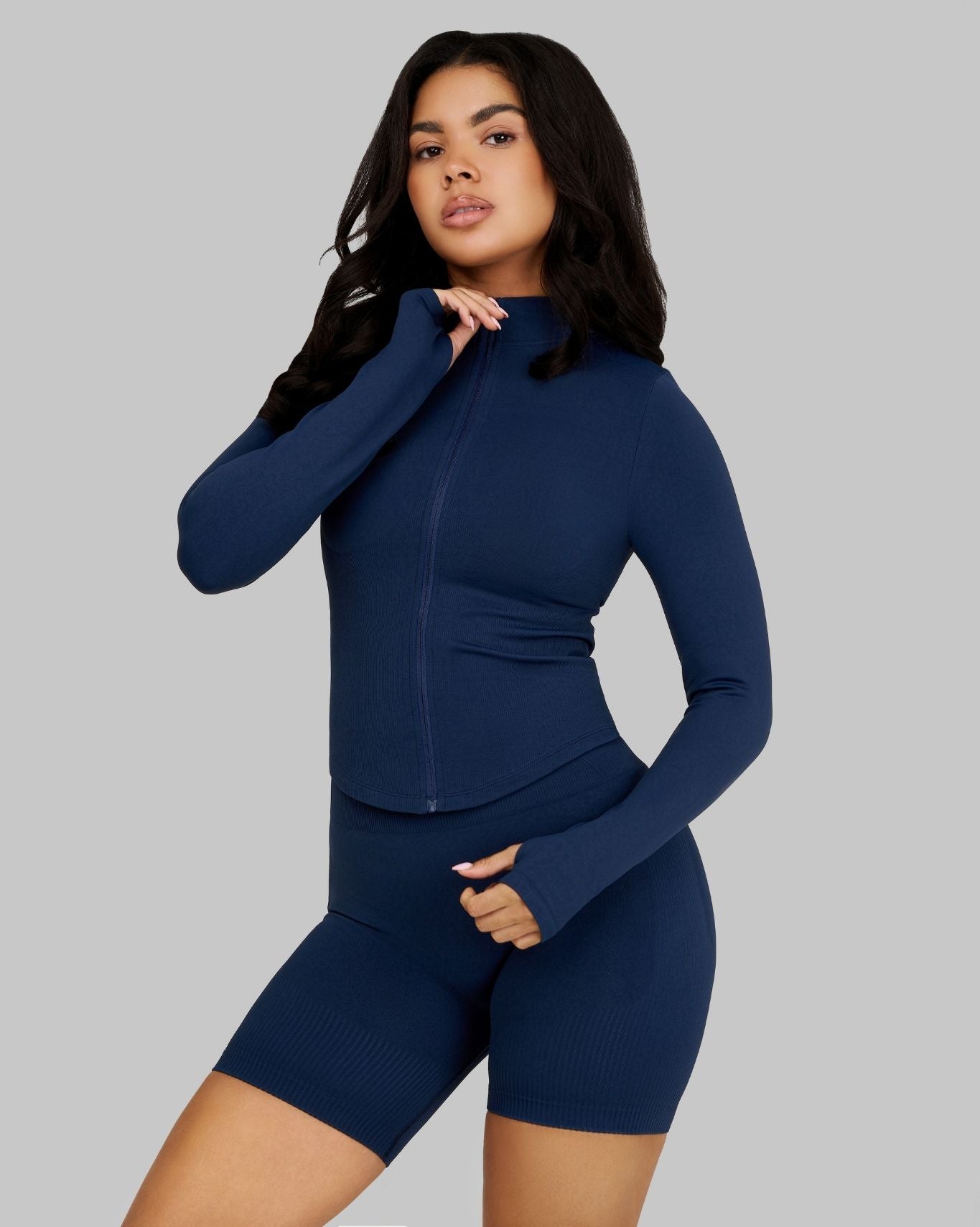 Elevate Sculpt Shapewear Jacket | Midnight Navy