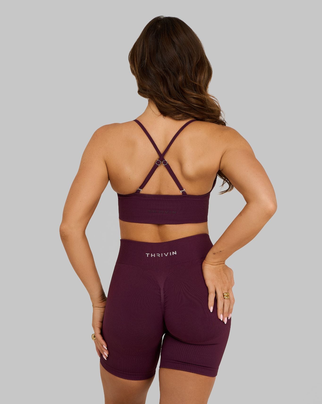Elevate Multi-Way Sculpt Seamless Bra | Winter Plum