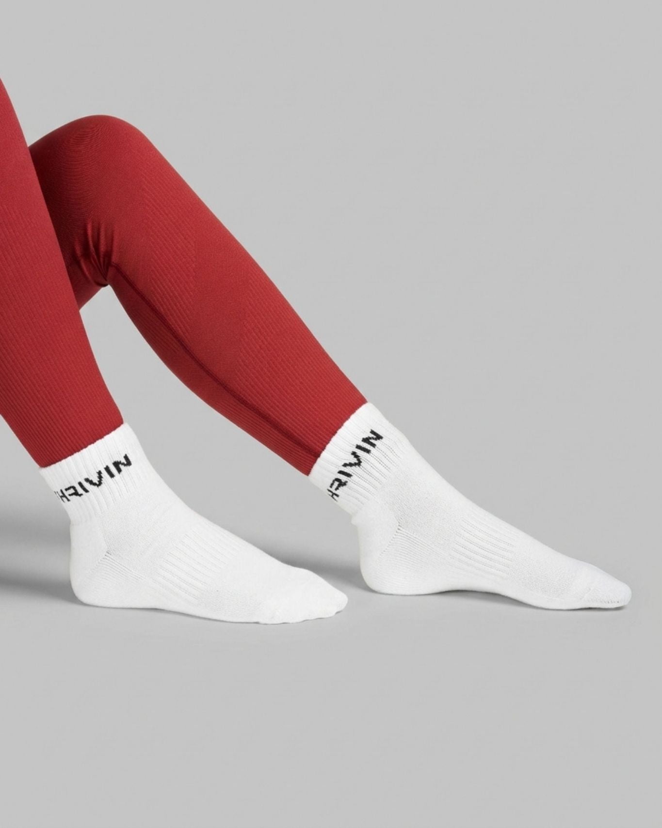 THRIVIN Silk Socks - 6 Pairs Pack | White