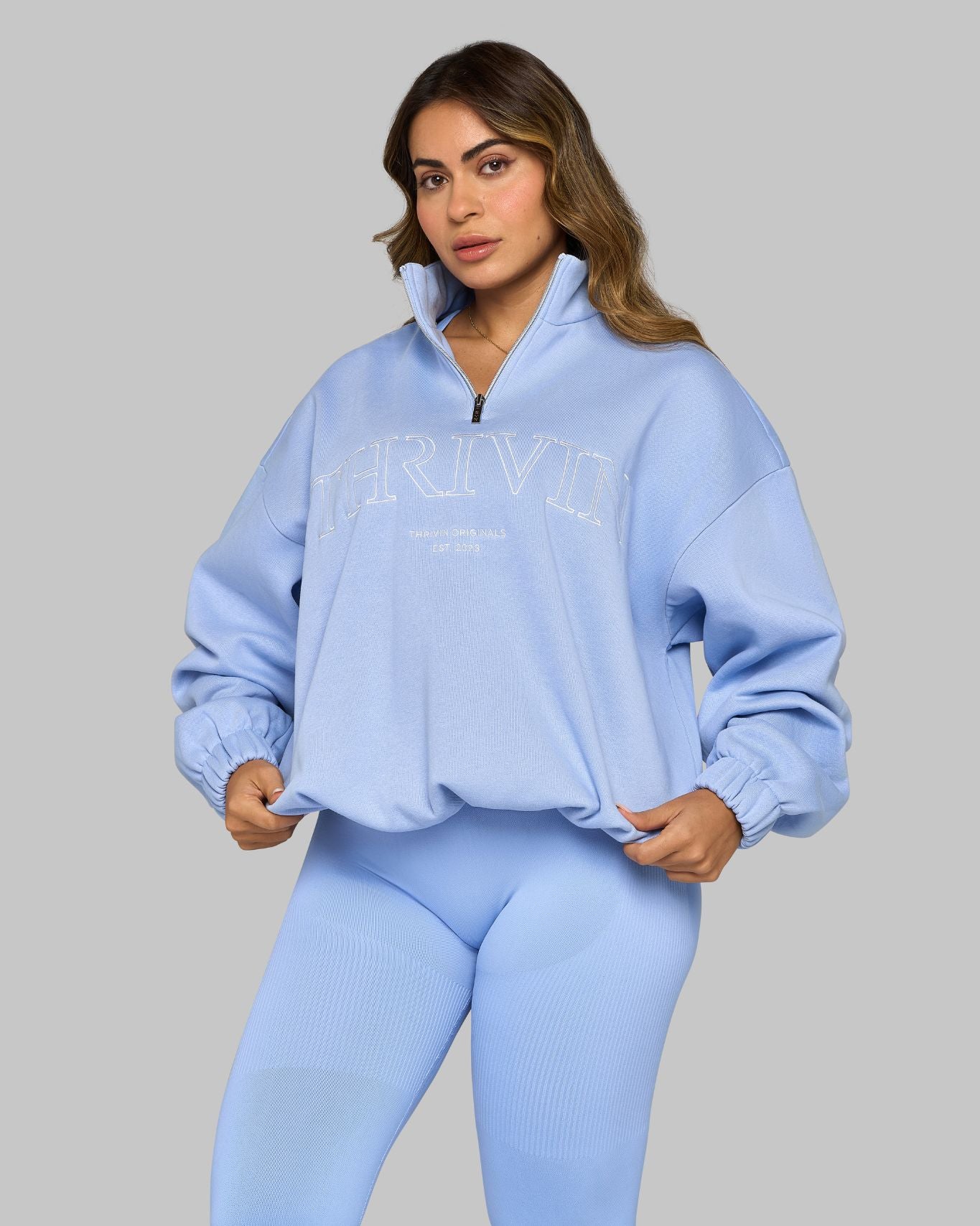 Chiara is 168cm and wears size S.