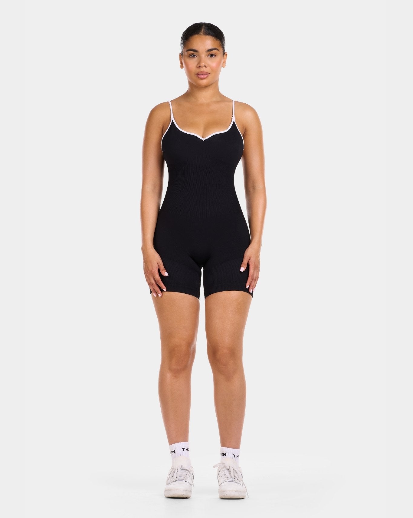 Hotline Multi-Way Sculpt Seamless Bodysuit | Black Noir