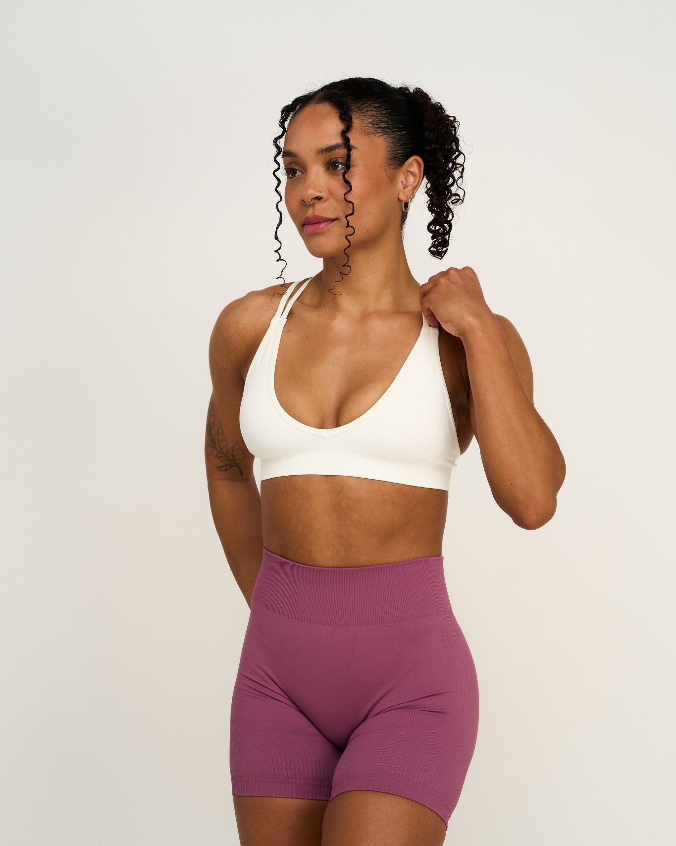 Elevate™ Sculpting Seamless High Apex Bra | Cream