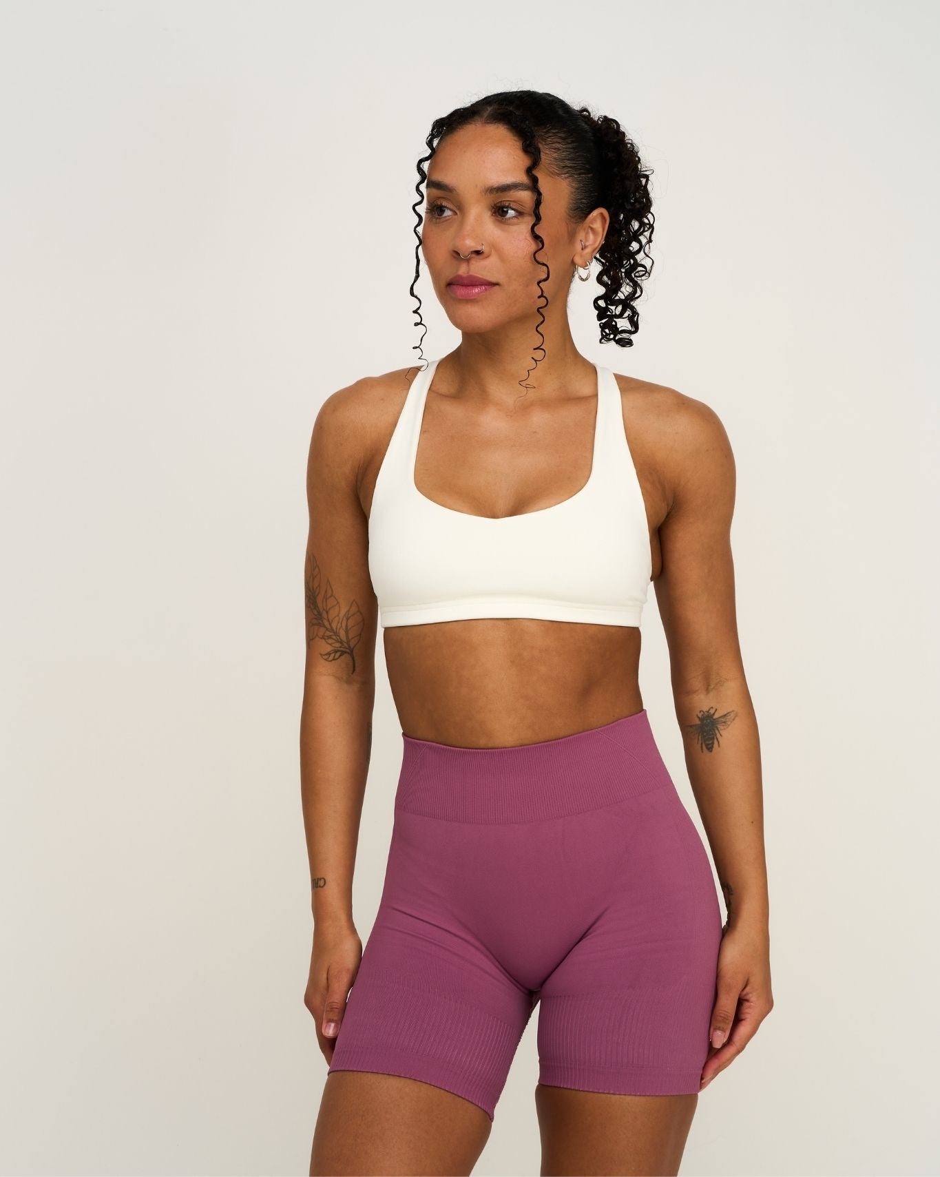 Elevate™ Sculpting Medium Impact Multiway Bra | Cream