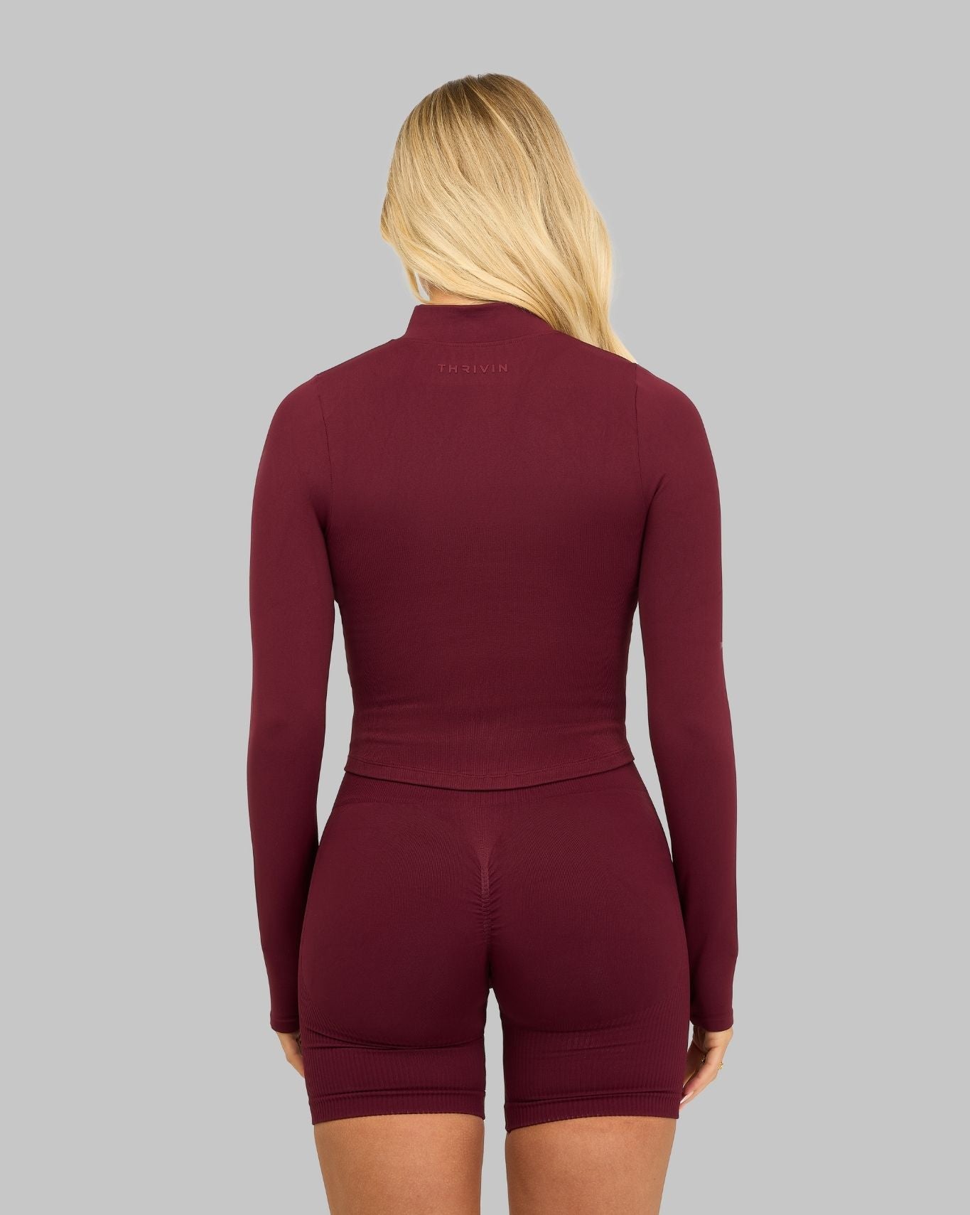 Elevate Sculpt Shapewear Jacket | Cranberry
