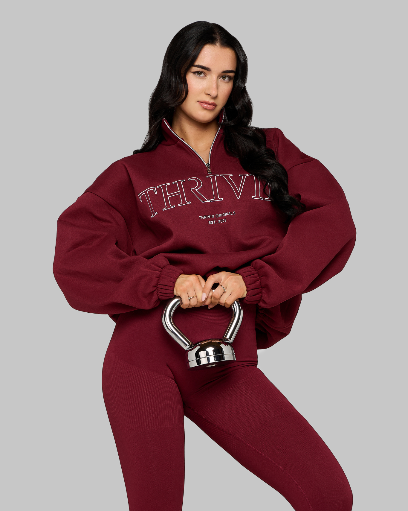 Original Halfzipper Sweater | Fine Wine