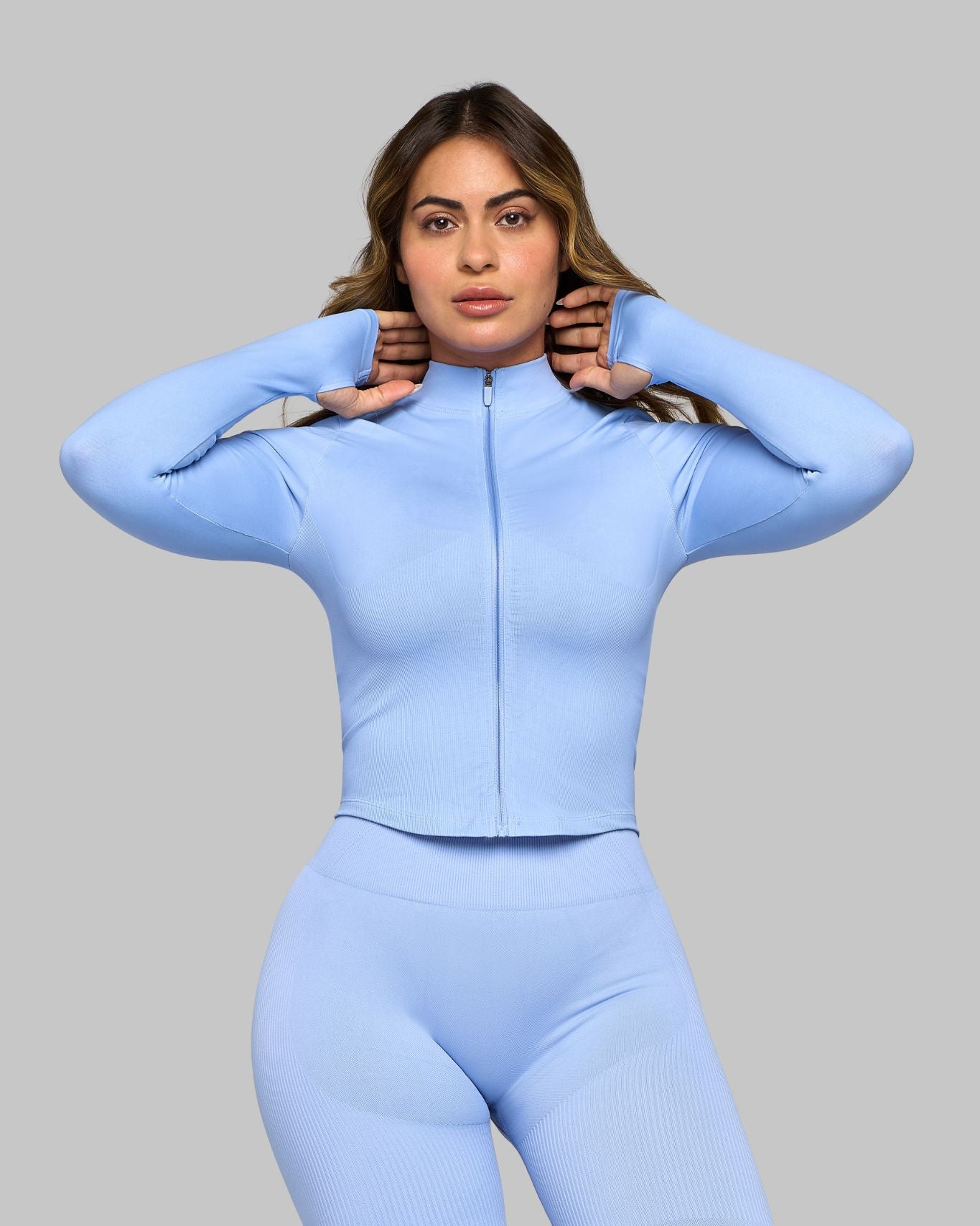Elevate Sculpt Shapewear Jacket | Glacier