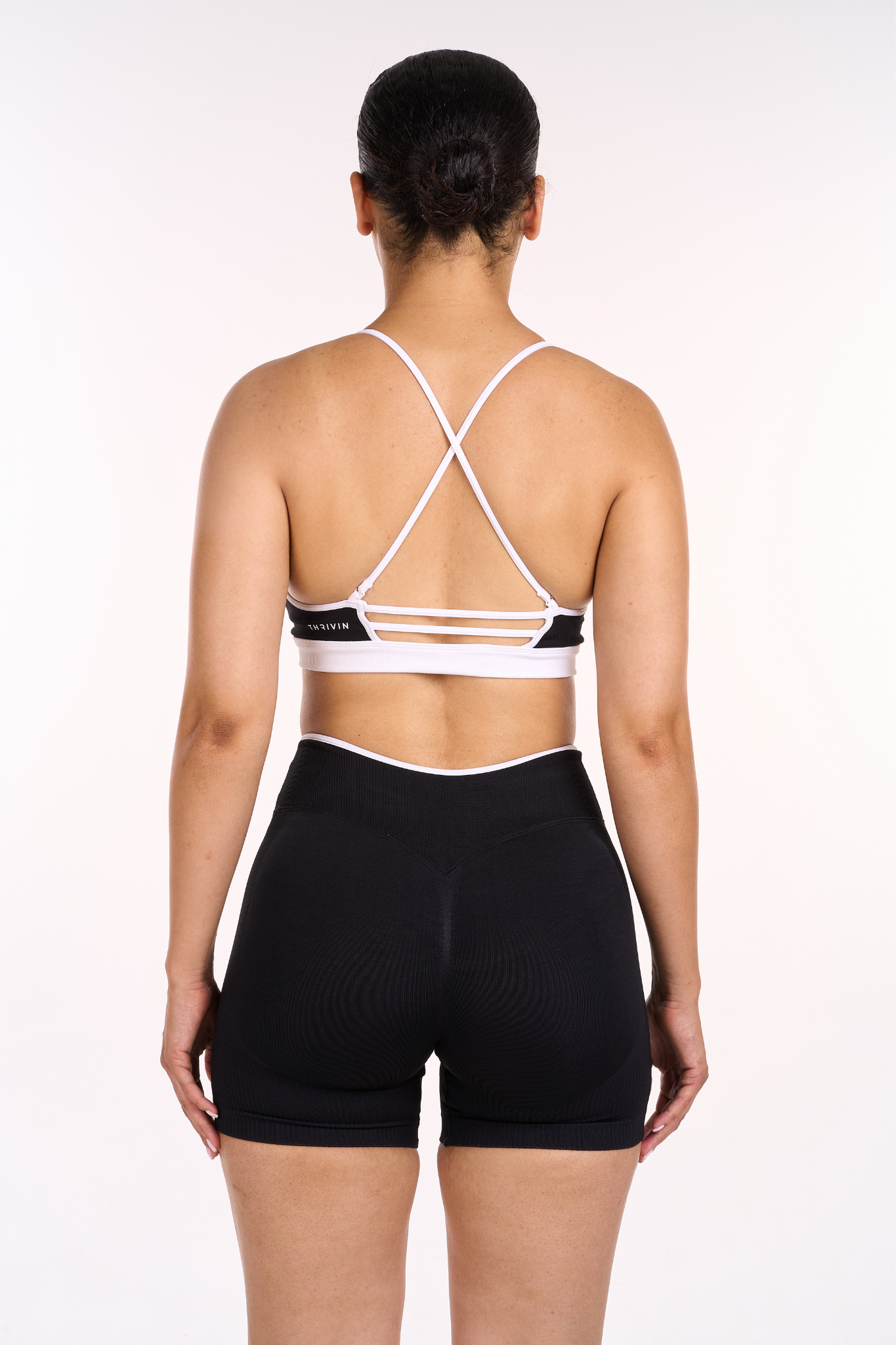 Multi-Way Rewind V-Edge Bra | Black Noir