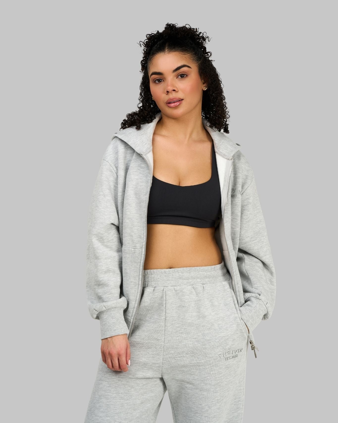 Original Two Zip Jacket | Marl