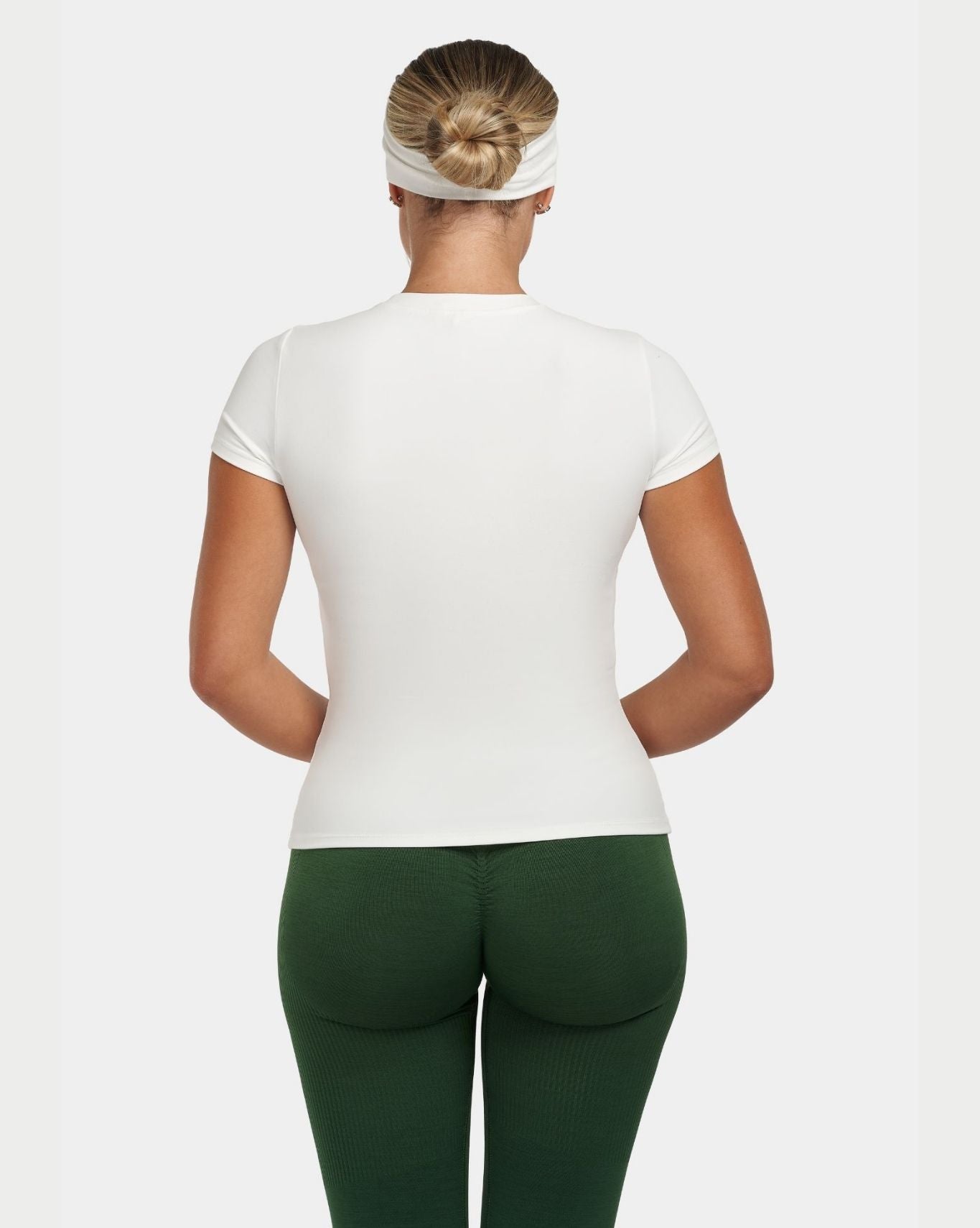 Short Sleeve Top - White