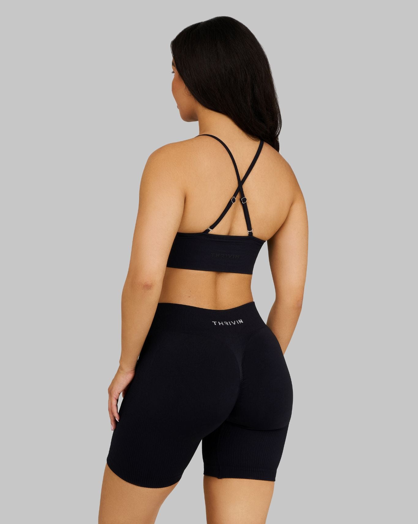 Elevate Multi-Way Sculpt Seamless Bra | Night Black