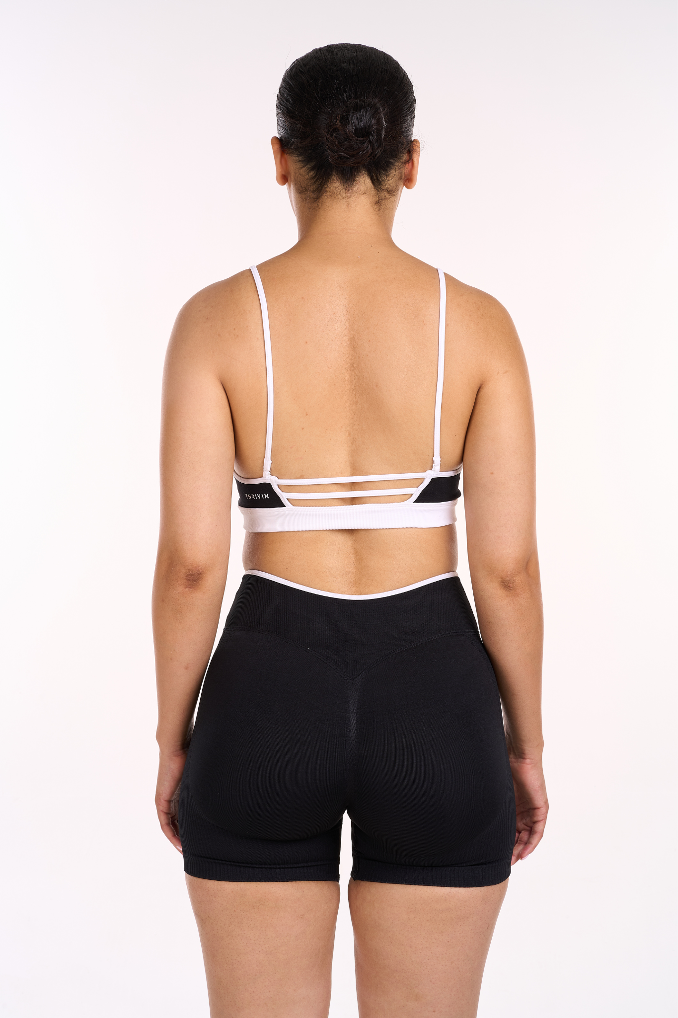 Multi-Way Rewind V-Edge Bra | Black Noir