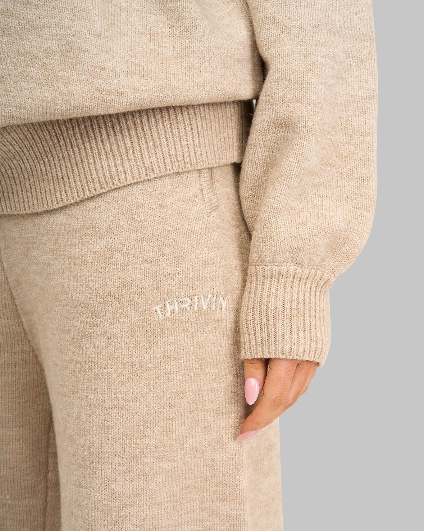 Essential Knitted Sweater | Oat