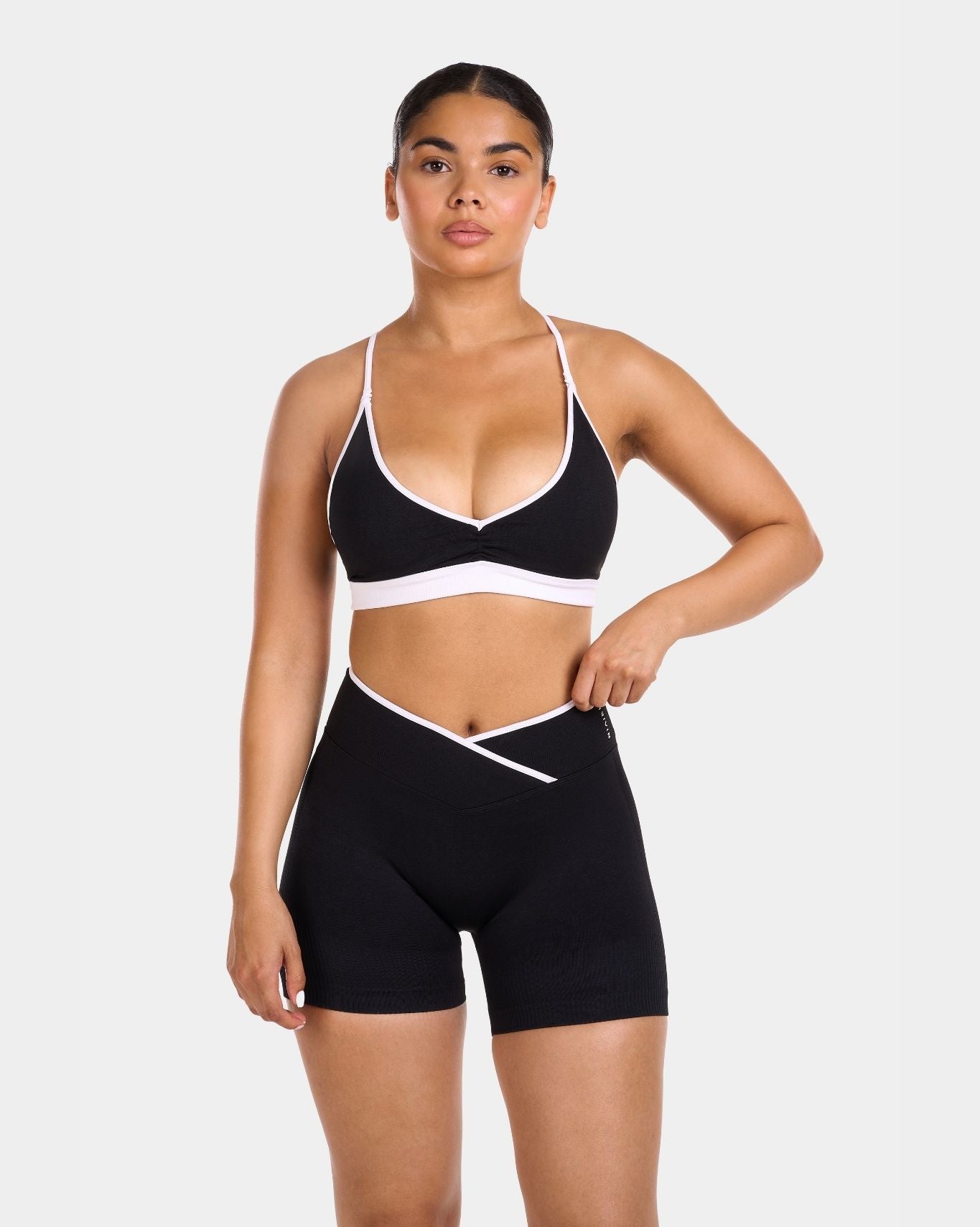 Multi-Way Rewind V-Edge Bra | Black Noir