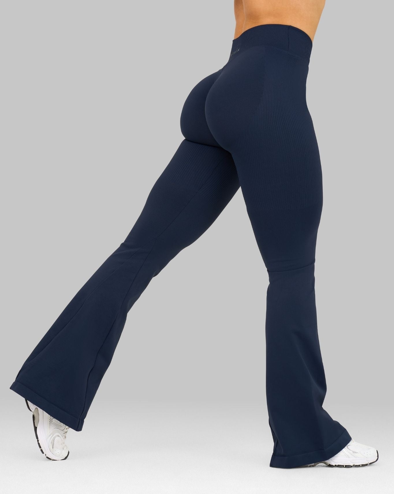 Elevate V-Waist Flared Legging | Midnight Navy