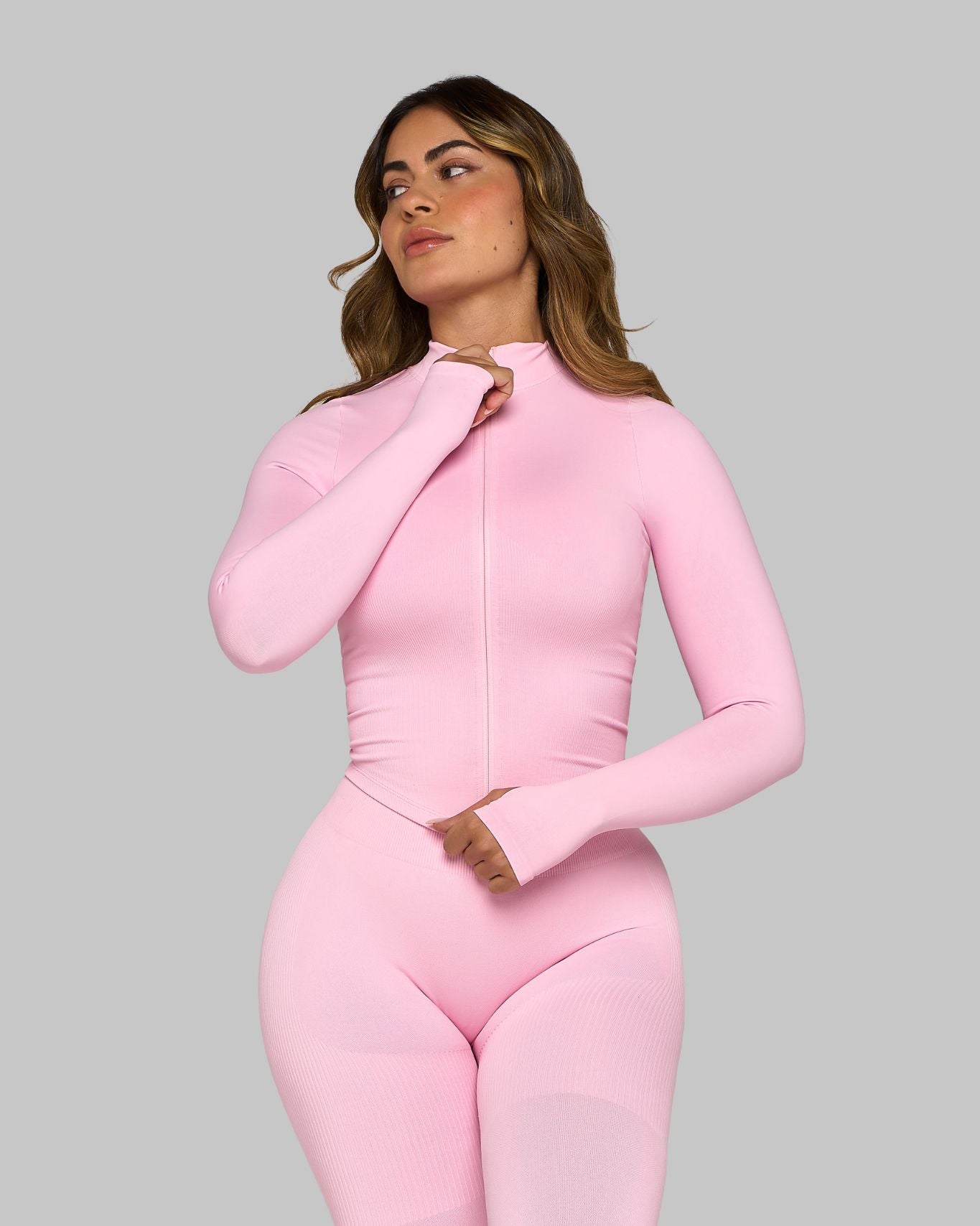 Elevate Sculpt Shapewear Jacket | Candy Pink