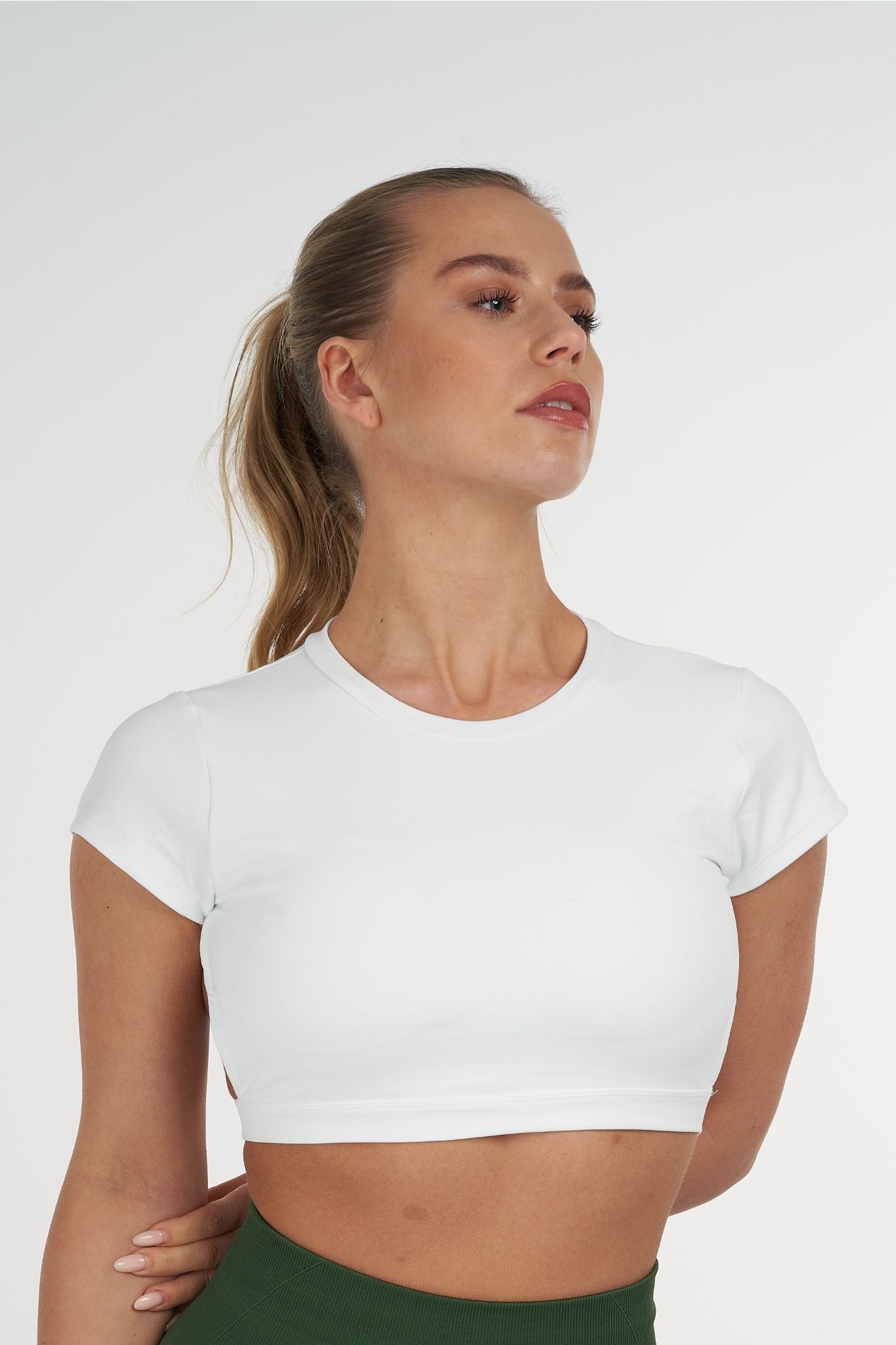 Backless Top | White