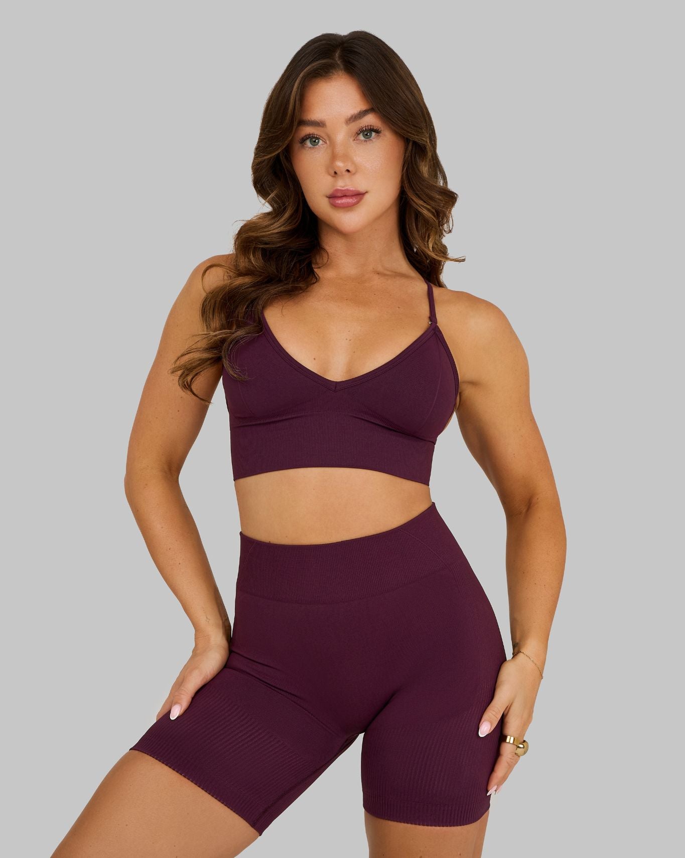Elevate Multi-Way Sculpt Seamless Bra | Winter Plum
