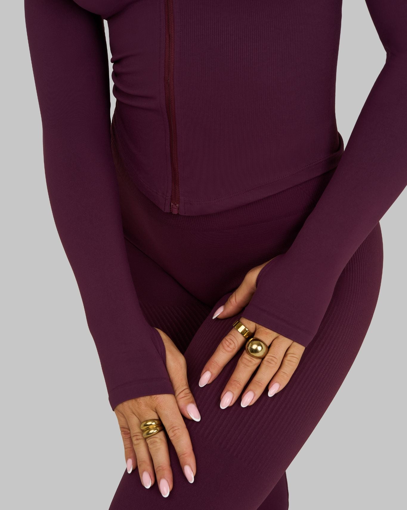 Elevate Sculpt Shapewear Jacket | Winter Plum