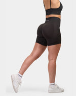 Elevate Ribbed Contour Shorts | Charcoal Grey