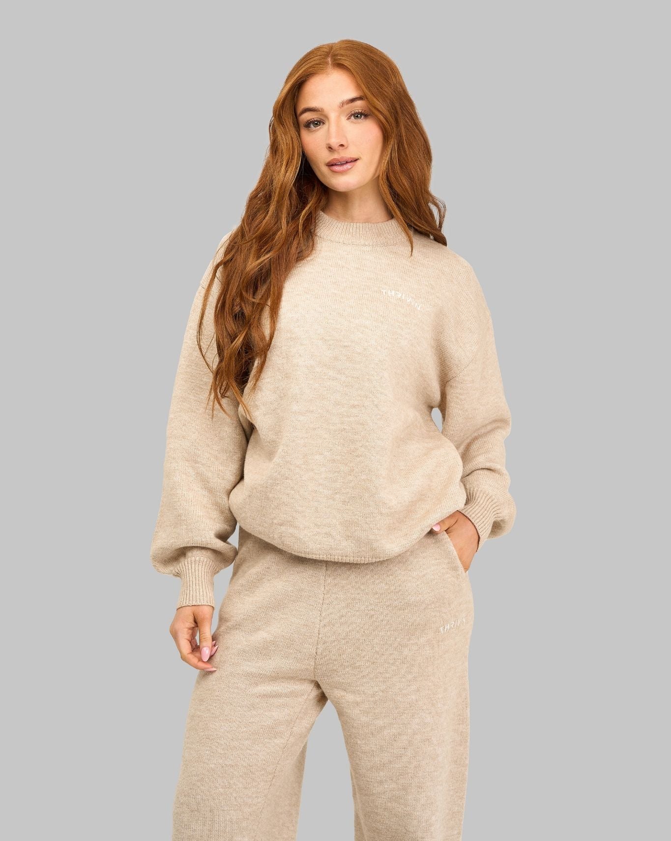 Essential Knitted Sweater | Oat