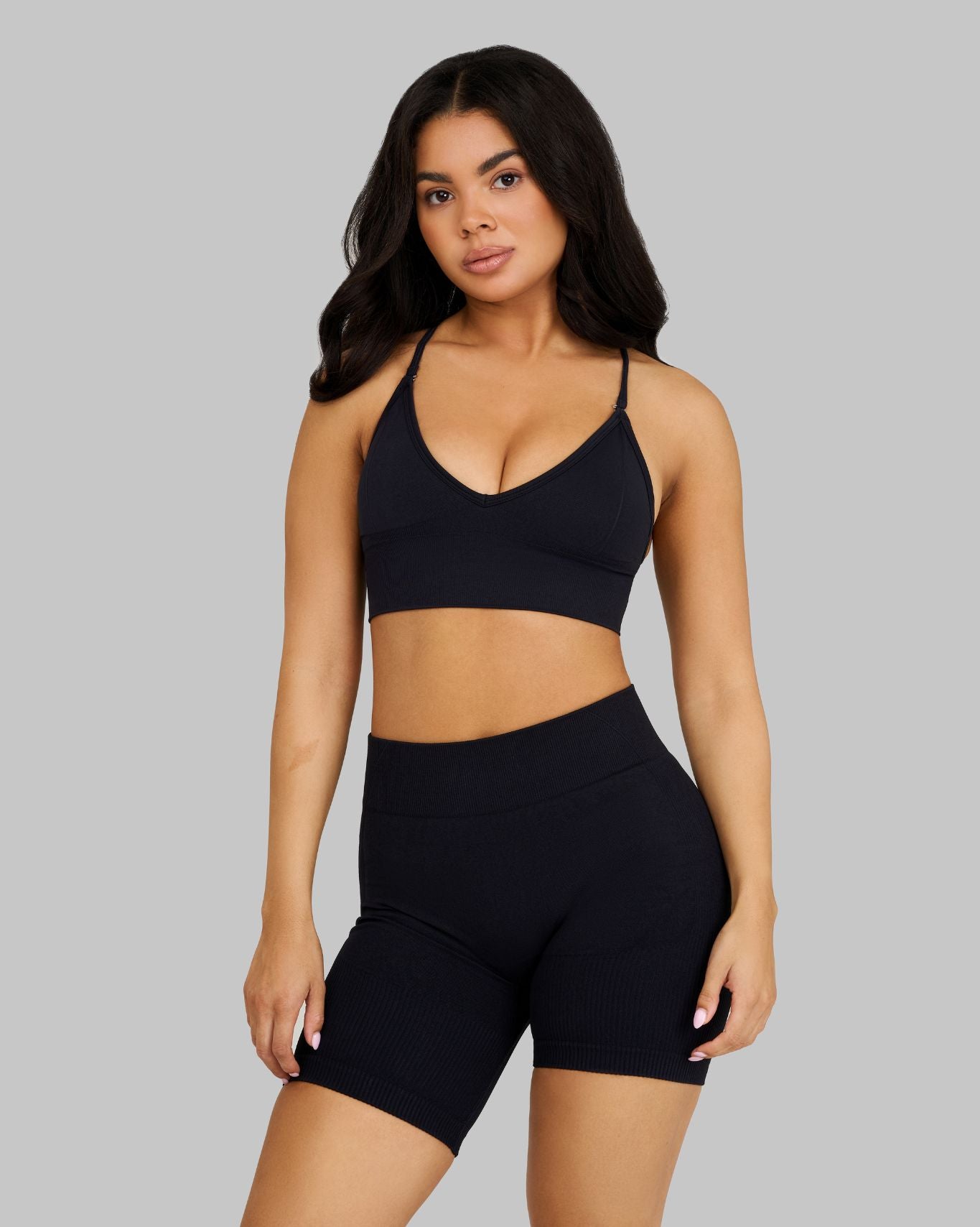 Elevate Multi-Way Sculpt Seamless Bra | Night Black