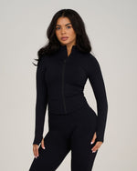 Elevate Sculpt Shapewear Jacket | Night Black