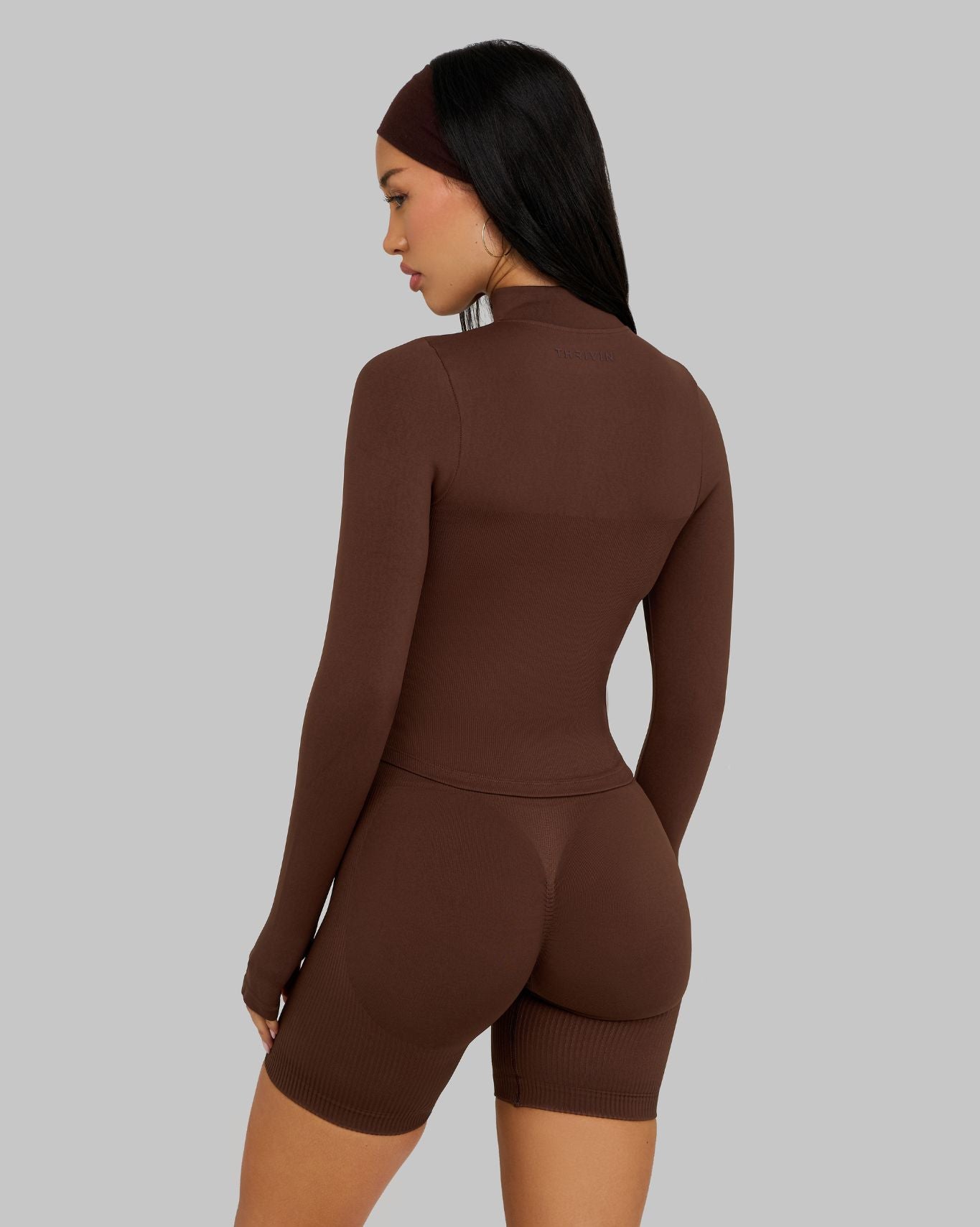 Elevate Sculpt Shapewear Jacket | Bourbon Brown