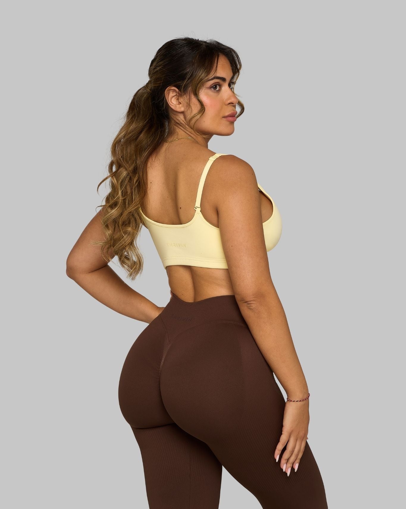 Elevate Medium Impact Bra | Lemon Sorbet