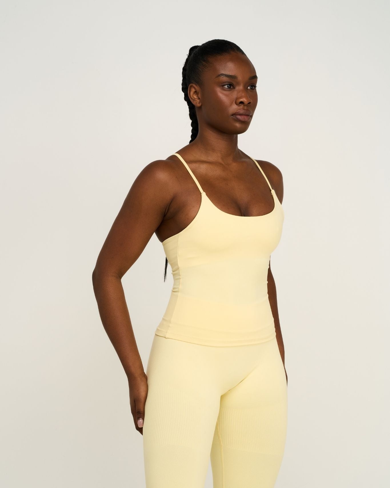 Elevate™ Sculpting Seamless Scoop Neck Cami | Golden Butter