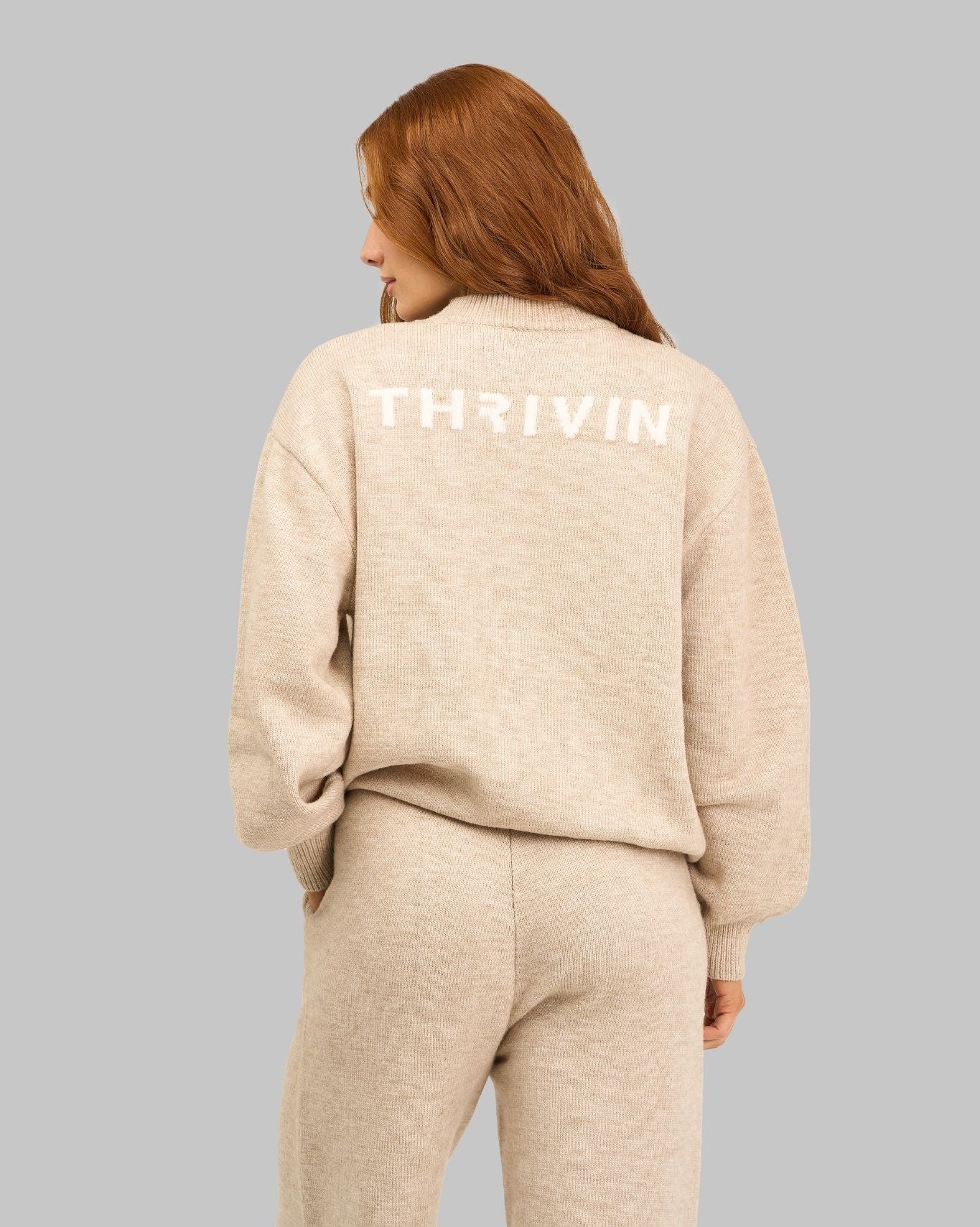 Essential Knitted Sweater | Oat