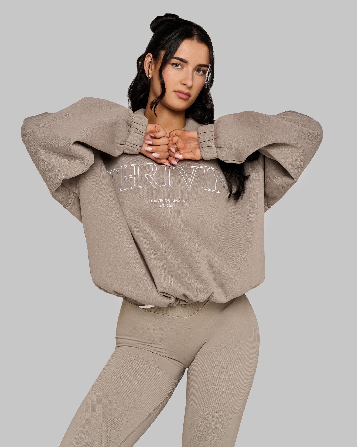 Original Halfzipper Sweater | Latte