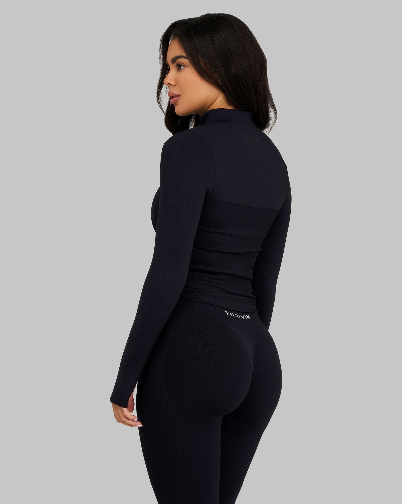 Elevate Sculpt Shapewear Jacket | Night Black