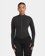 Sculpt Shapewear Jacket | Charcoal Grey