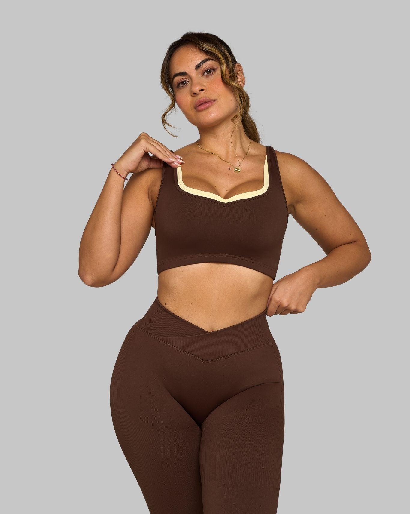 Elevate Medium Impact Bra | Lemon Sorbet