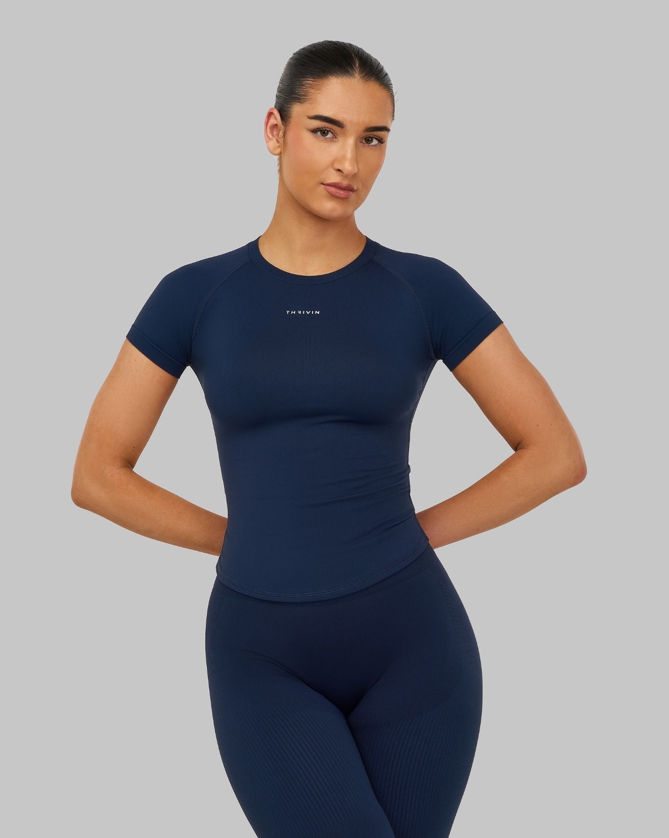 Elevate Compression T-shirt | Midnight Navy