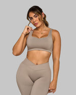 Elevate Medium Impact Bra | Latte