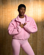 Rachel is 5’5” and wears a size S.