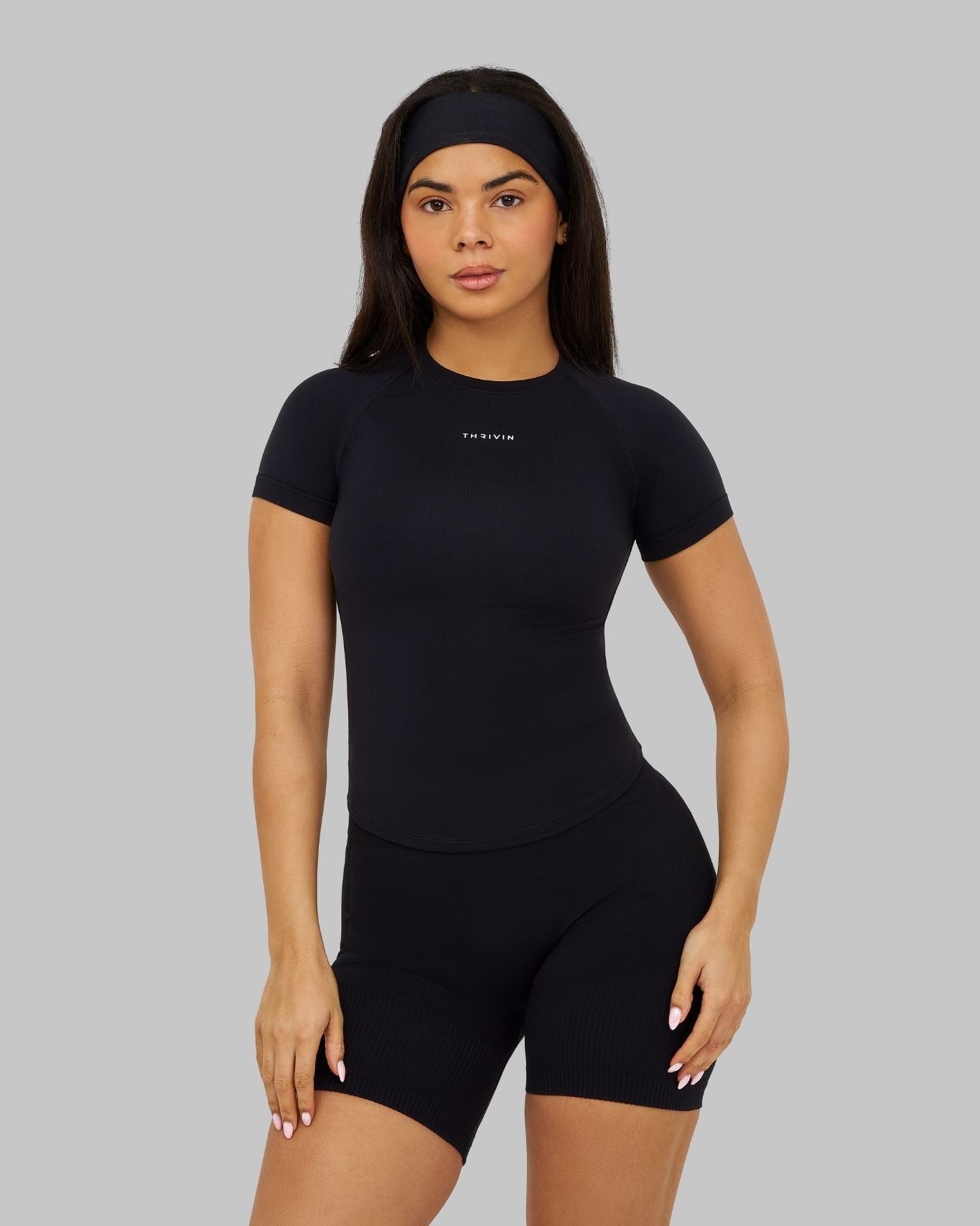 Elevate Compression T-shirt | Night Black