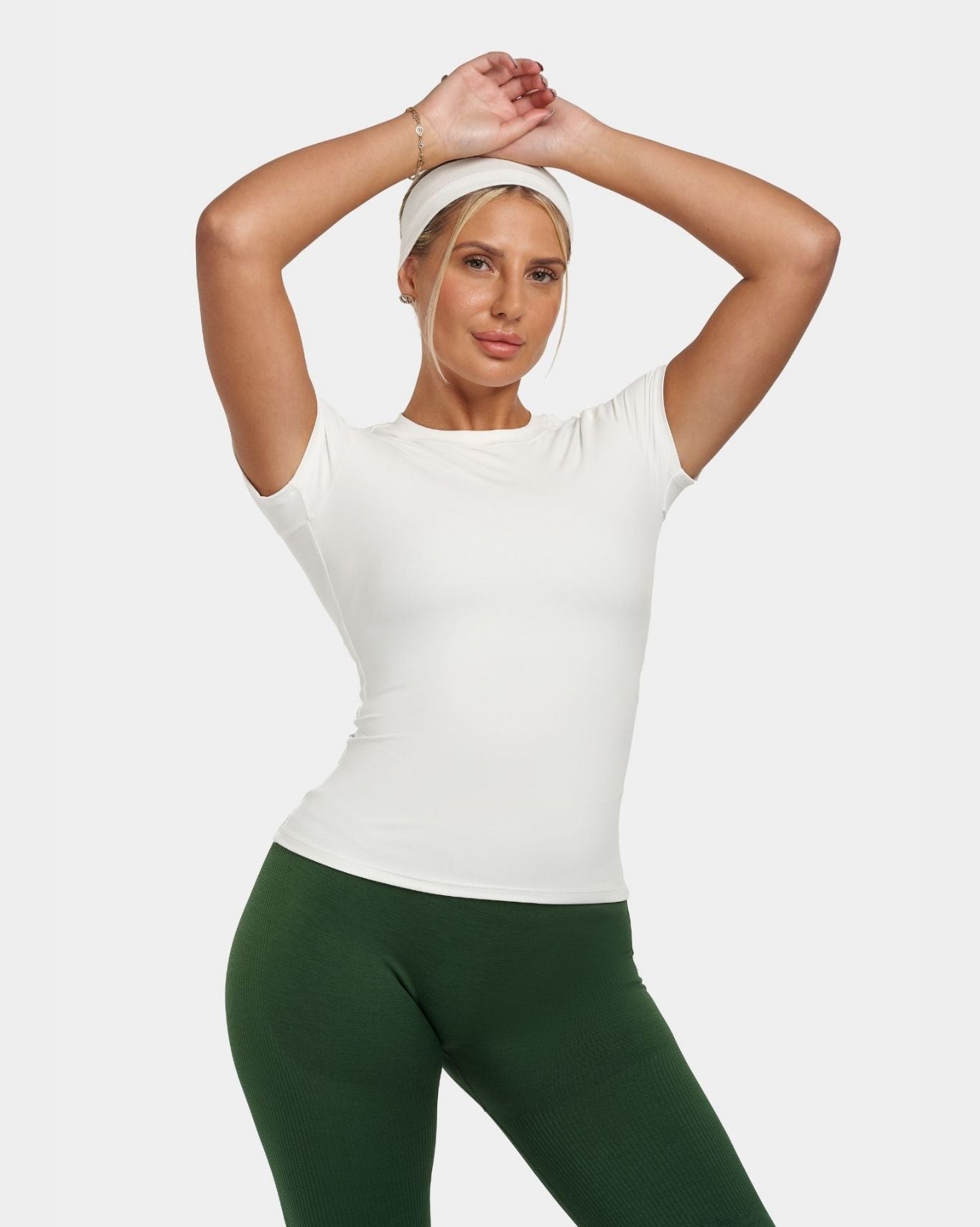 Short Sleeve Top - White