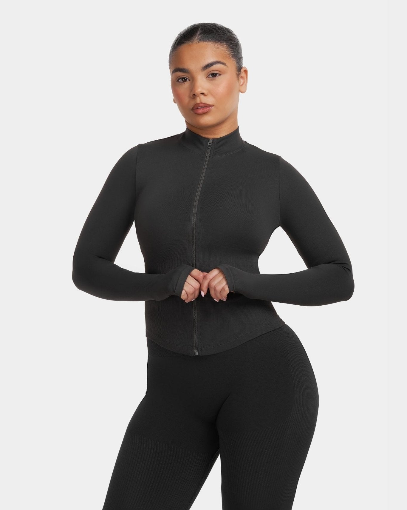 Elevate Sculpt Shapewear Jacket | Charcoal Grey