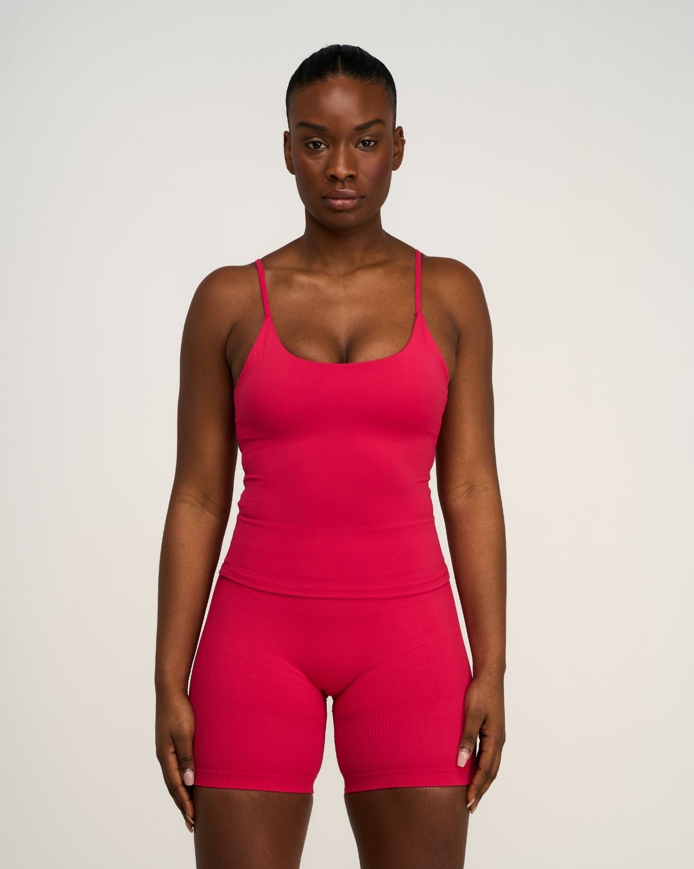 Elevate™ Sculpting Seamless Scoop Neck Cami | Strawberry