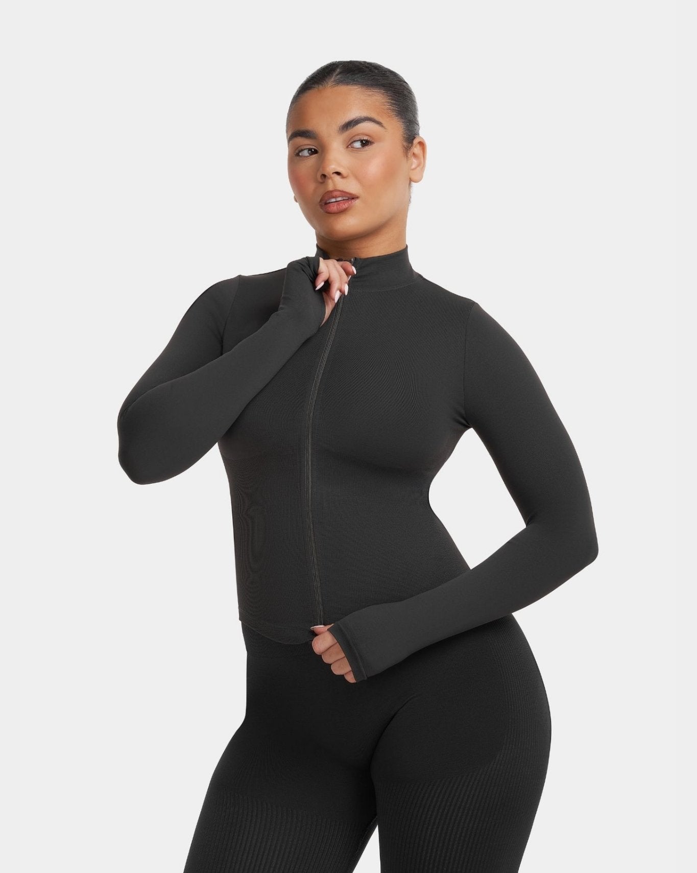 Elevate Sculpt Shapewear Jacket | Charcoal Grey