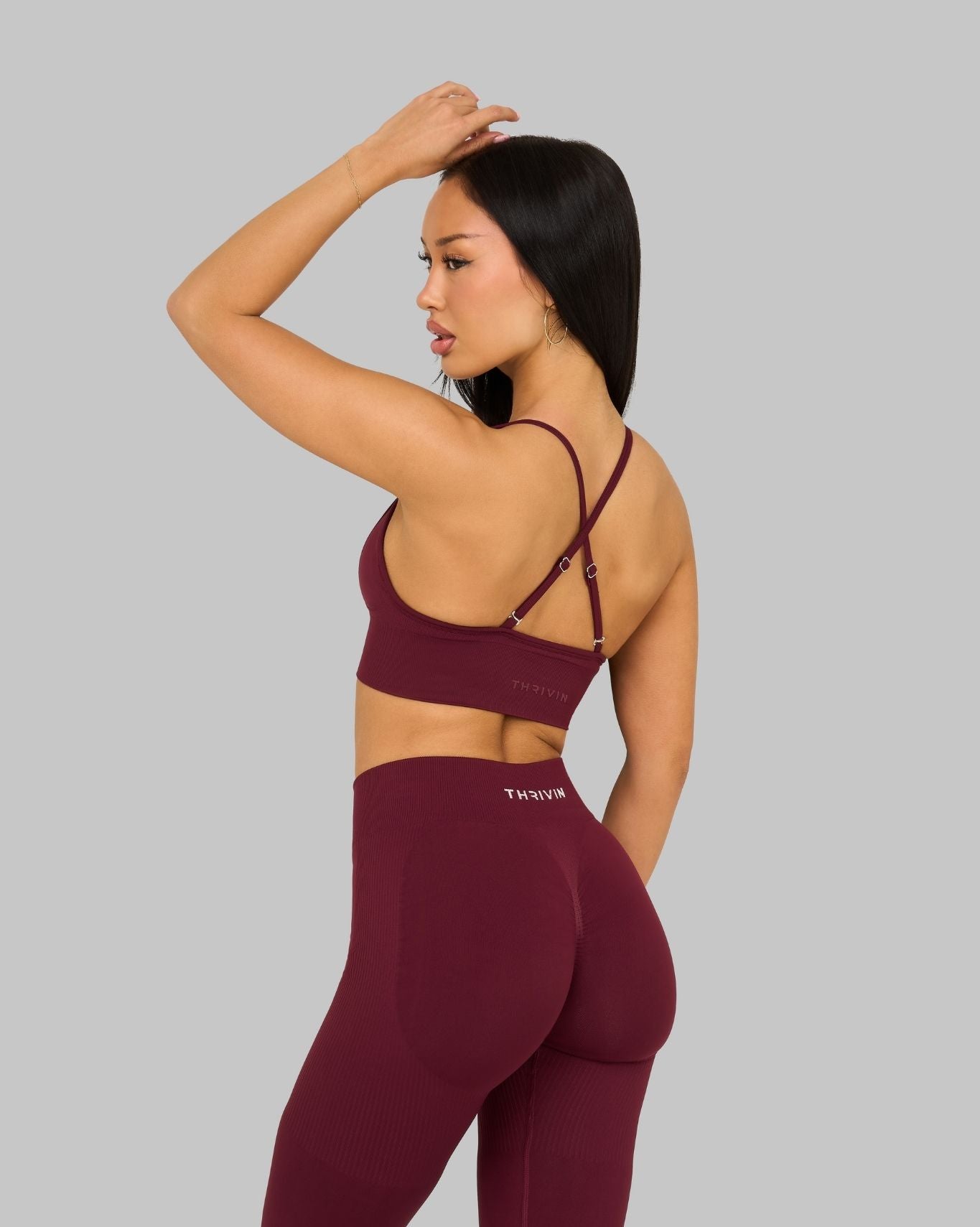 Elevate Multi-Way Sculpt Seamless Bra | Cranberry