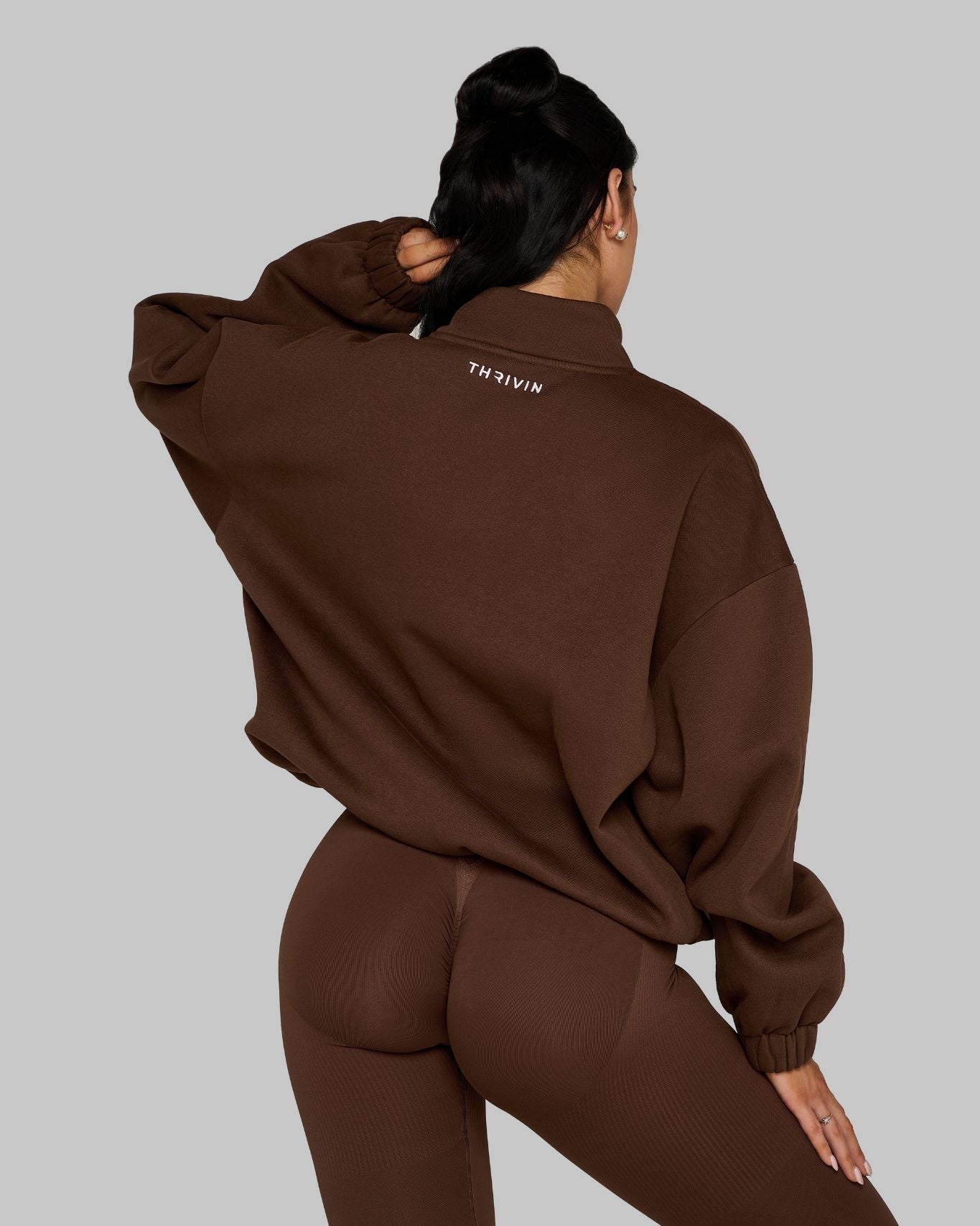 Original Halfzipper Sweater | Bourbon Brown