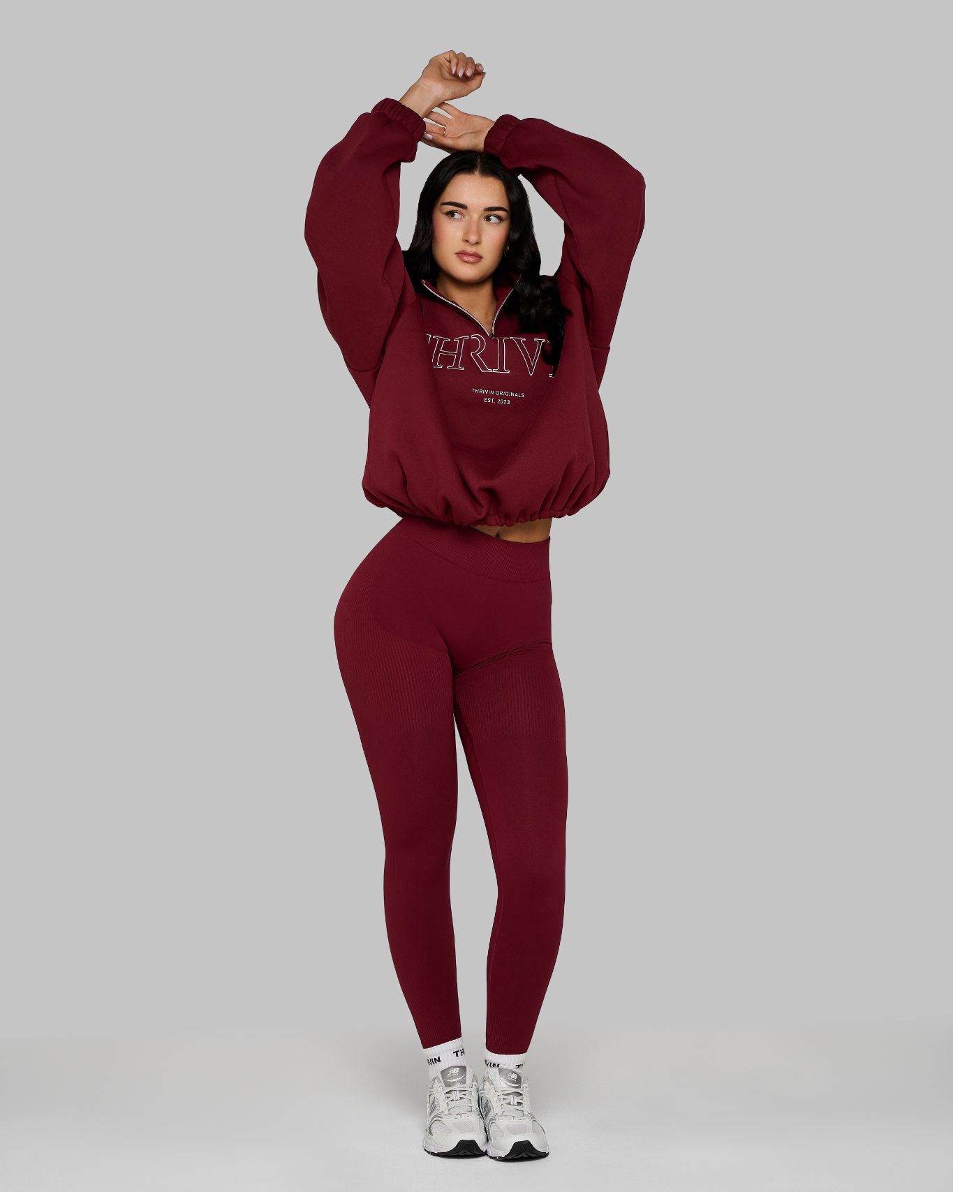Original Halfzipper Sweater | Fine Wine