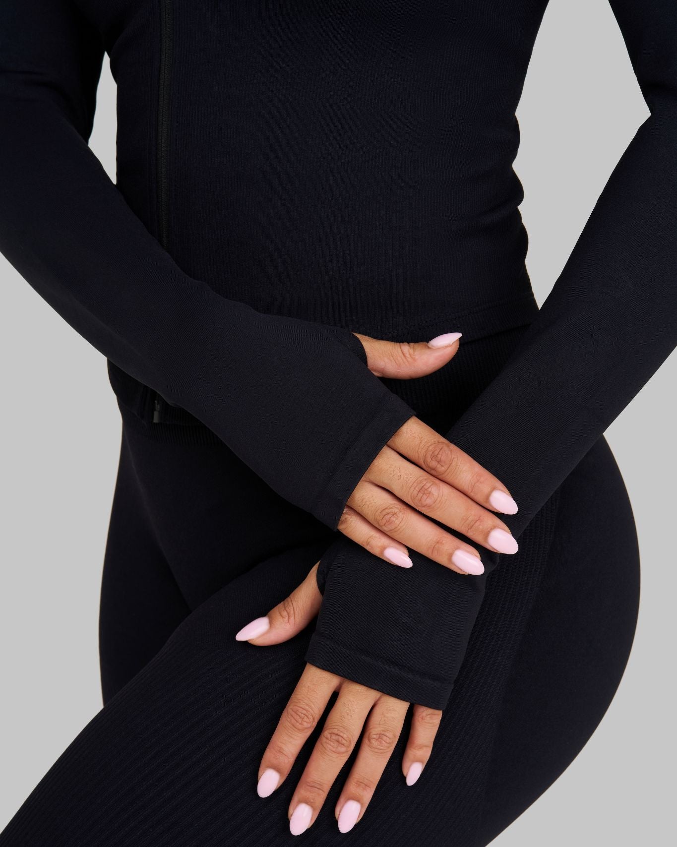 Elevate Sculpt Shapewear Jacket | Night Black