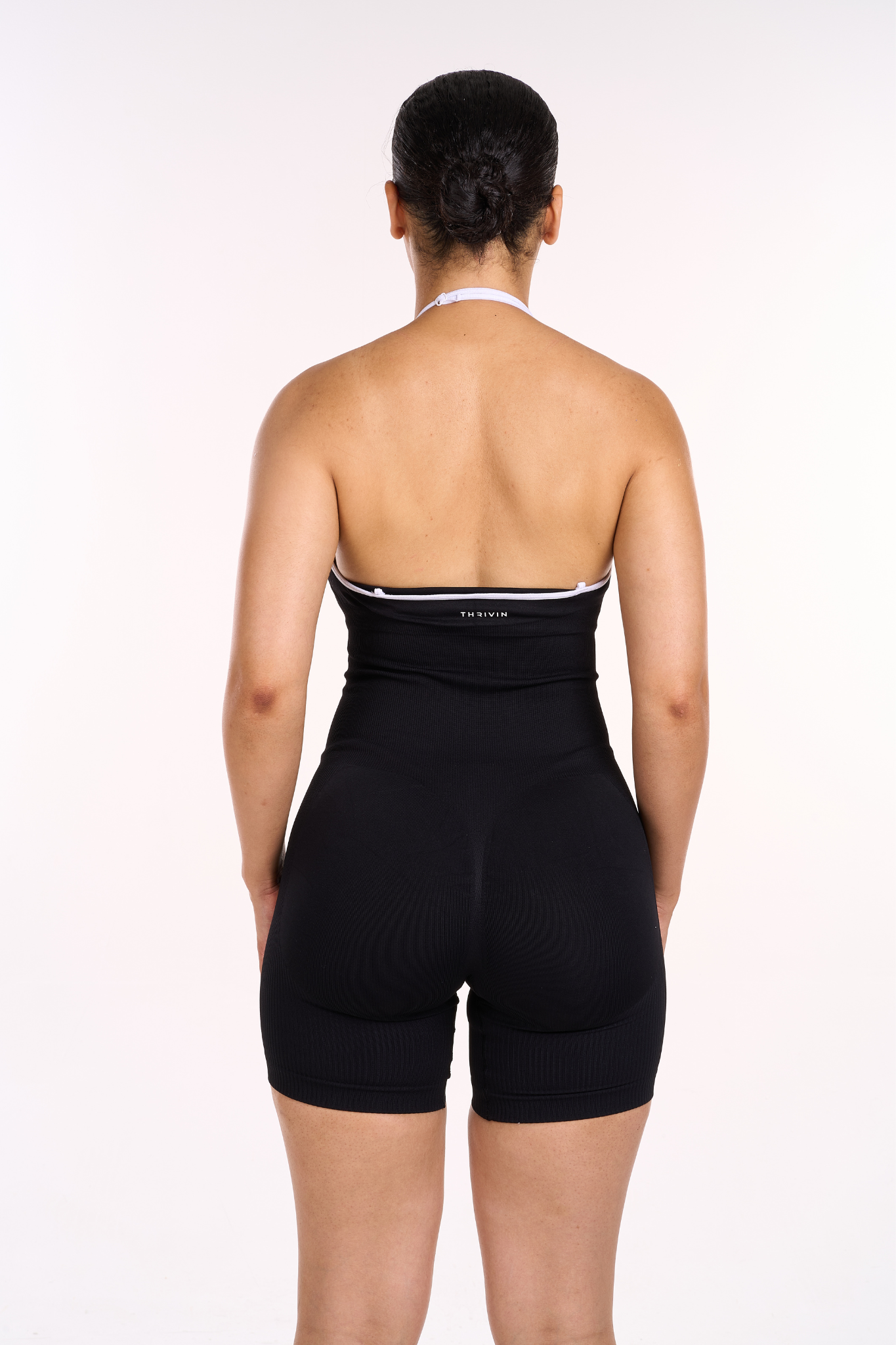 Multi-Way Sculpt Seamless Bodysuit | Black