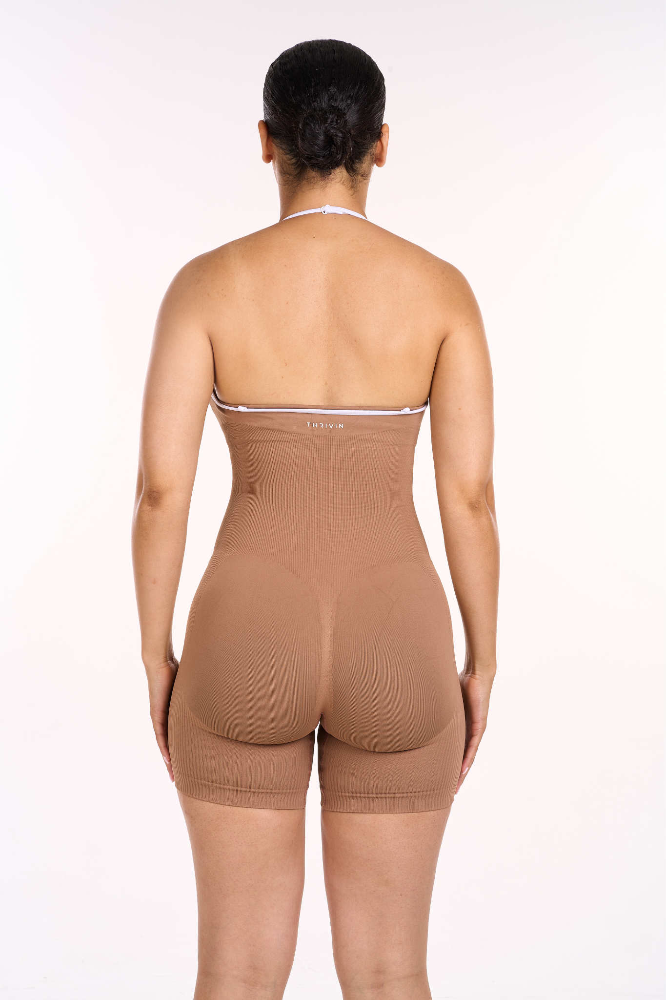 Multi-Way Sculpt Seamless Bodysuit | Mocha