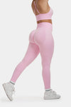 SculptV2 Ribbed Contour Leggings - Pilates Pink